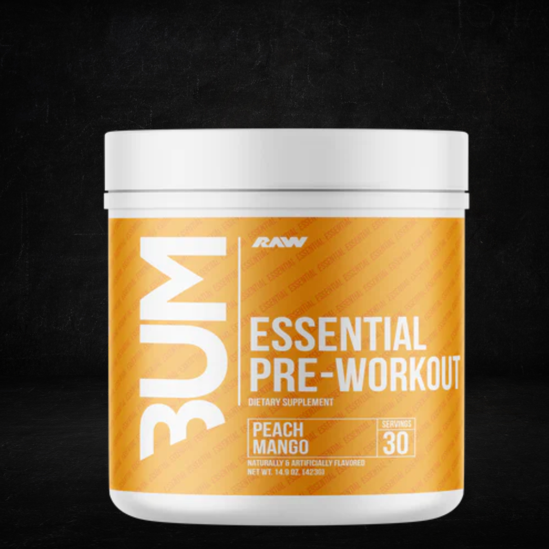 CBUM, ESSENTIAL, PRE ENTRENO.