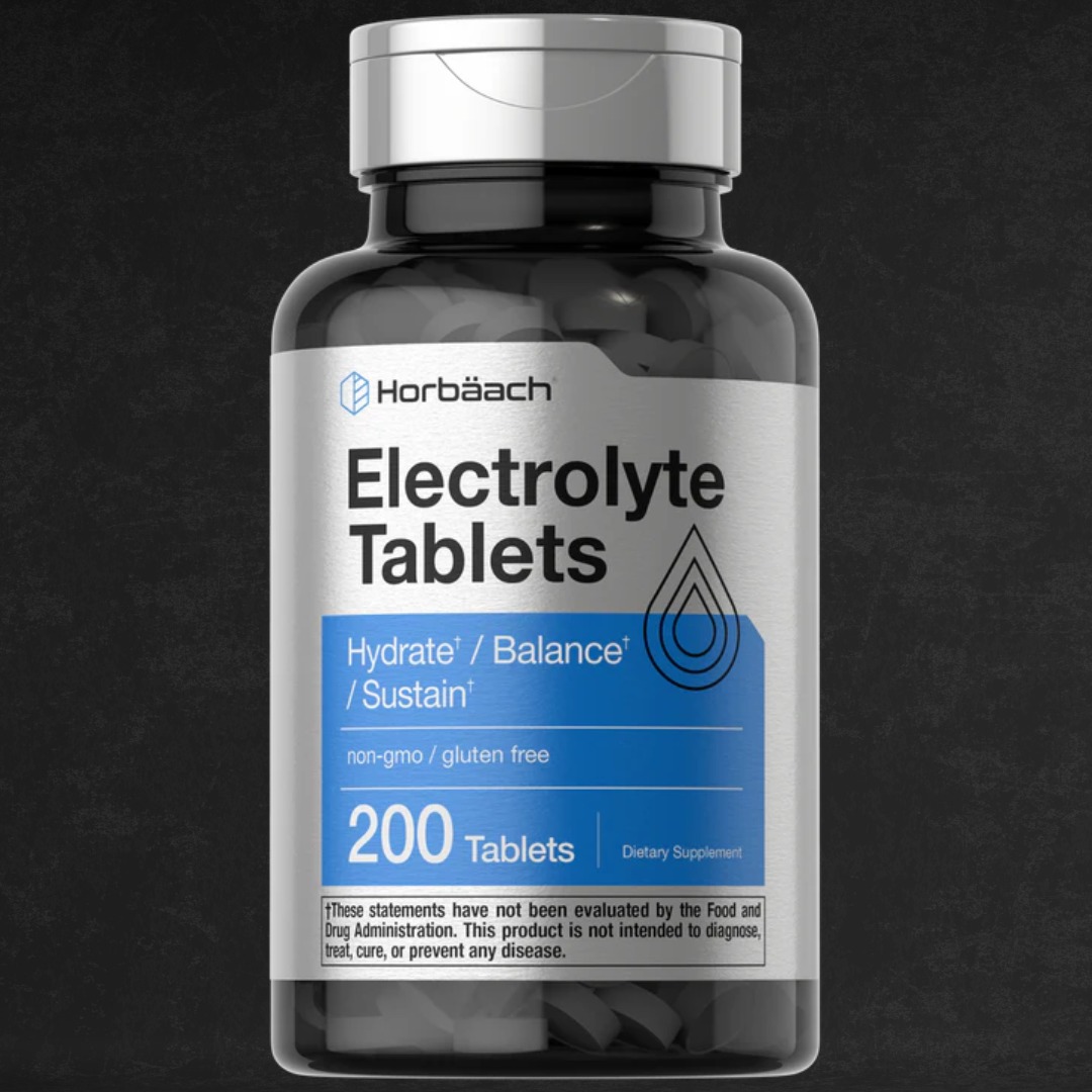 ELECTROLITOS, HORBAACH, TABLETAS